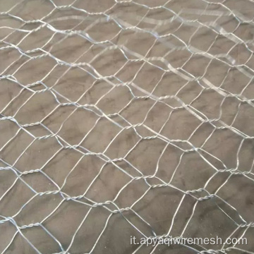 Mesh di filo esagonale di pesce in PVC professionale